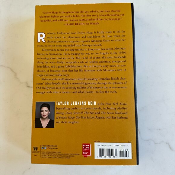 The Seven Husbands of Evelyn Hugo by Taylor Jenkins Reid - Paperback Book - Picture 2 of 2